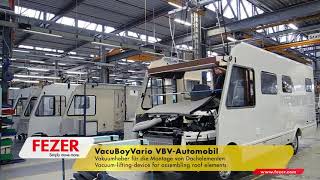 Вакуумные захваты VacuBoyVario для подъема груза как в горизонтальном, так и в верикальном положении Вакуумные захваты VacuBoyVario для подъема груза как в горизонтальном, так и в верикальном положении