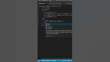 How to use code elements in html || code elements in html #shorts #html #code