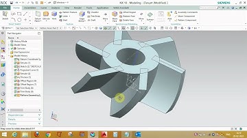 NX Unigraphics Fan Motion Simulation