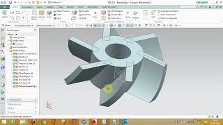 NX Unigraphics Fan Motion Simulation