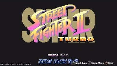 Ryu Super Street Fighter II: Turbo X GM Challenge Capcom Arcade Stadium PS4 20231023112316