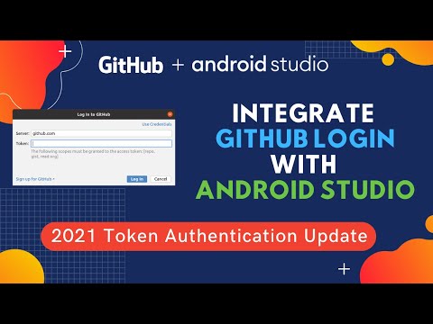 How to Integrate Github Login with Android Studio using Personal Access Token Authentication