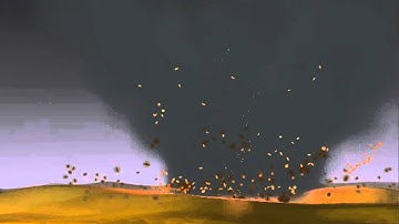 Blender - Tornado Animations - Early Takes