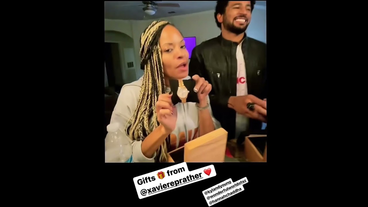 Xavier got gifts for 