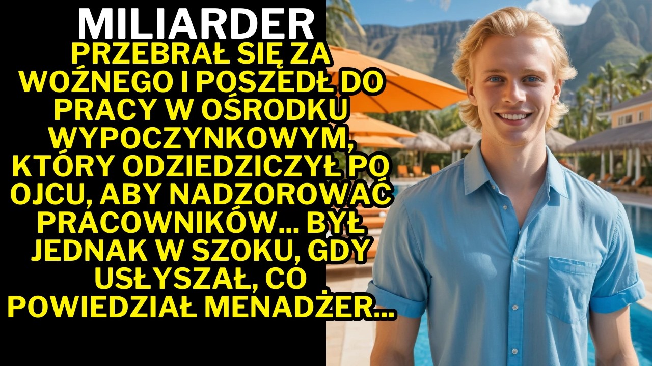 Miliarder udaje dozorcę w odziedziczonym ośrodku!