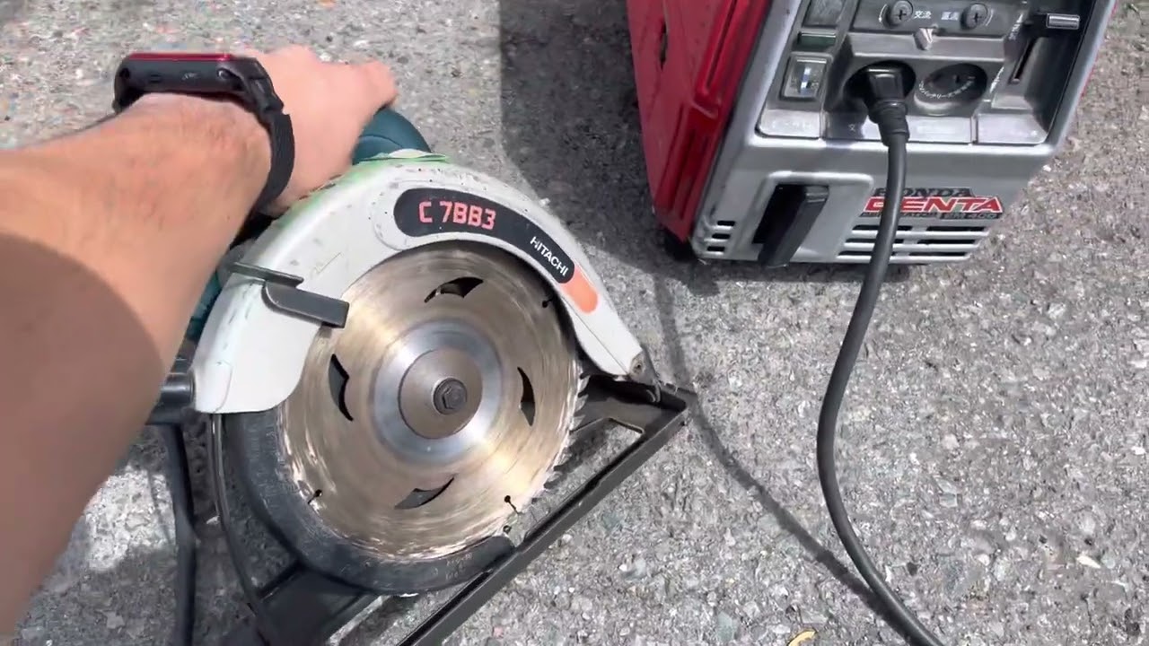 工具一番館藤枝店】ホンダ デンタ 発電機 EM400 動作確認 - YouTube