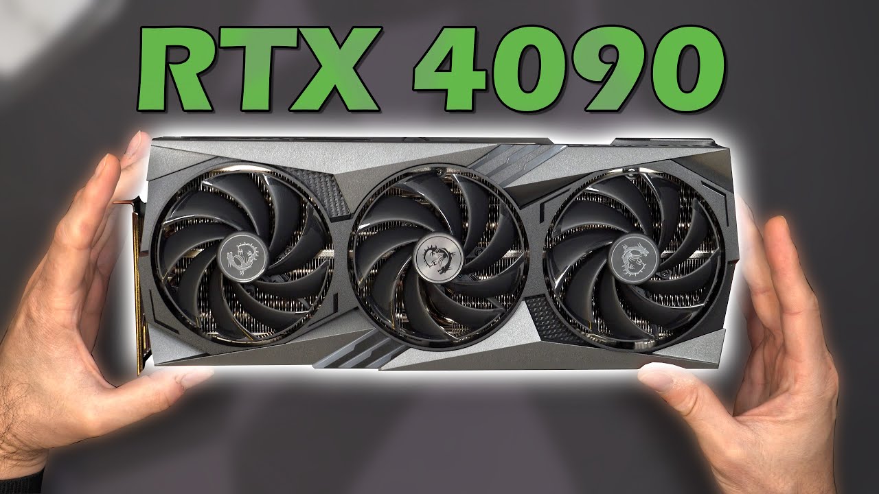 MSI Gaming Trio GeForce RTX 4090: Unboxing, Install