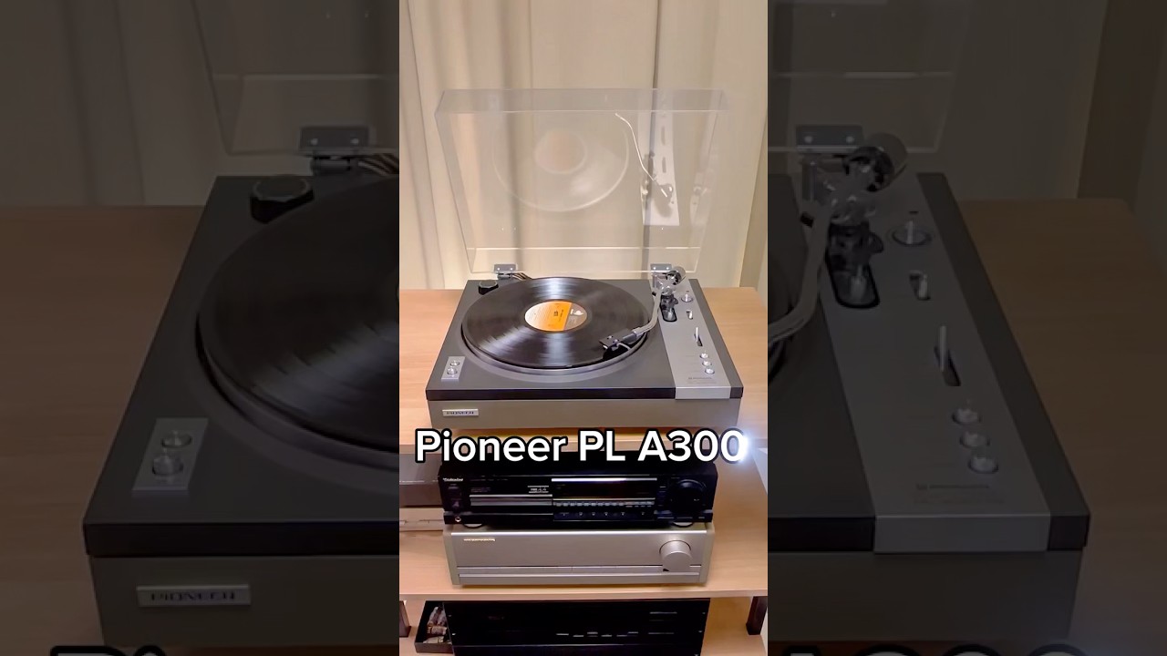 パイオニア フルオートステレオレコードプレーヤー PL-A300 【公式通販】