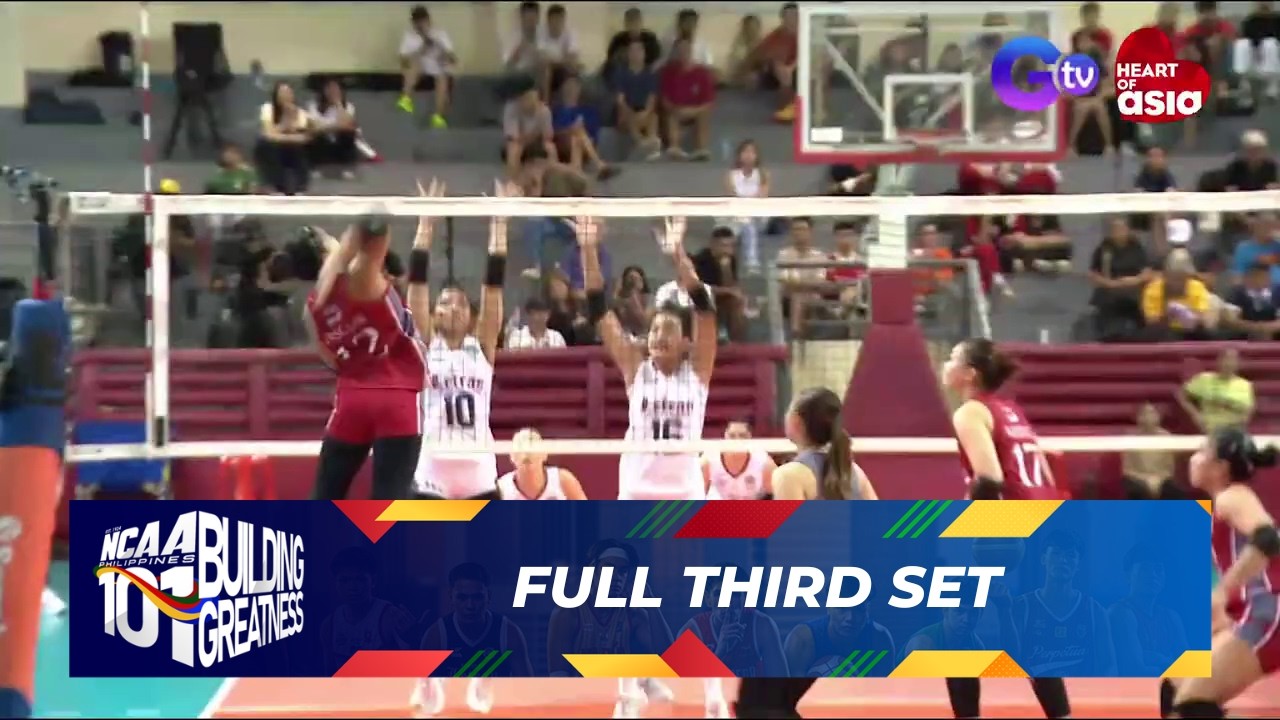 FULL THIRD SET - Letran Lady Knights vs LPU Lady Pirates | NCAA Season 101