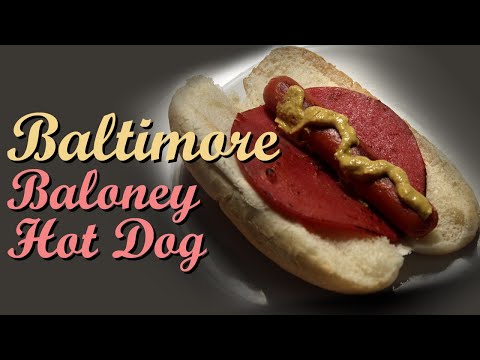 Baltimore Baloney Hot Dog Recipe