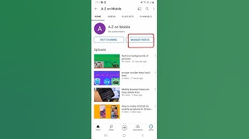 Delete video from YouTube channel