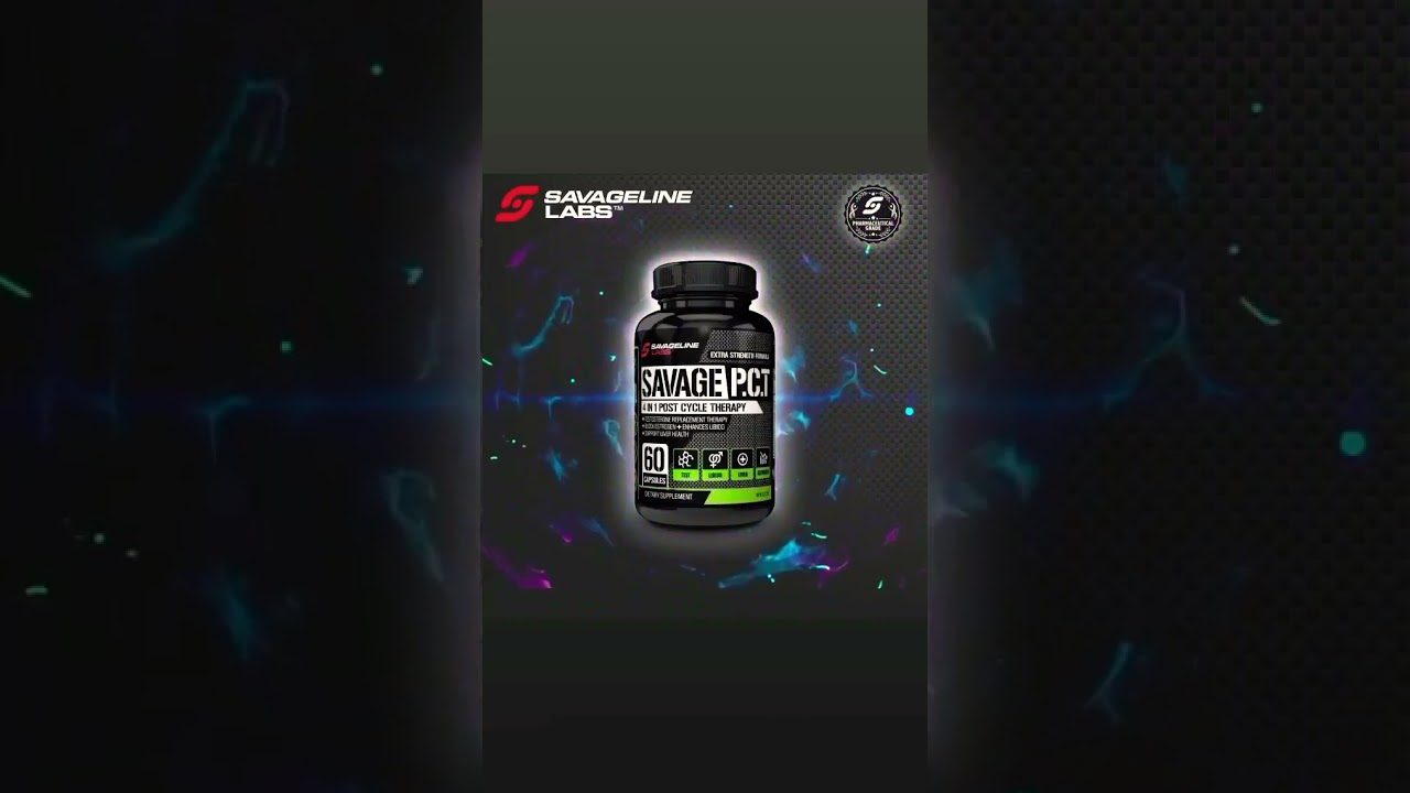 Savage PCT 4 in 1 Post Cycle Therapy - Best PCT Ever!!