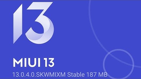 Xiaomi 11T |  How to get the MIUI 13.0.4.0 update