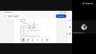 UT2 - Differential Calculus Model Test !5 Q&amp;A Discussion- UG TRB Maths 2