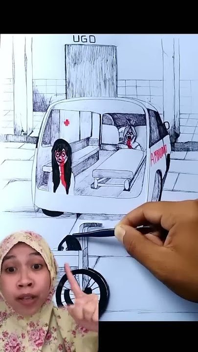 Ambulance mengerikan🥶 #shorts #viral #reaction #funny #viralshorts #love #challenge