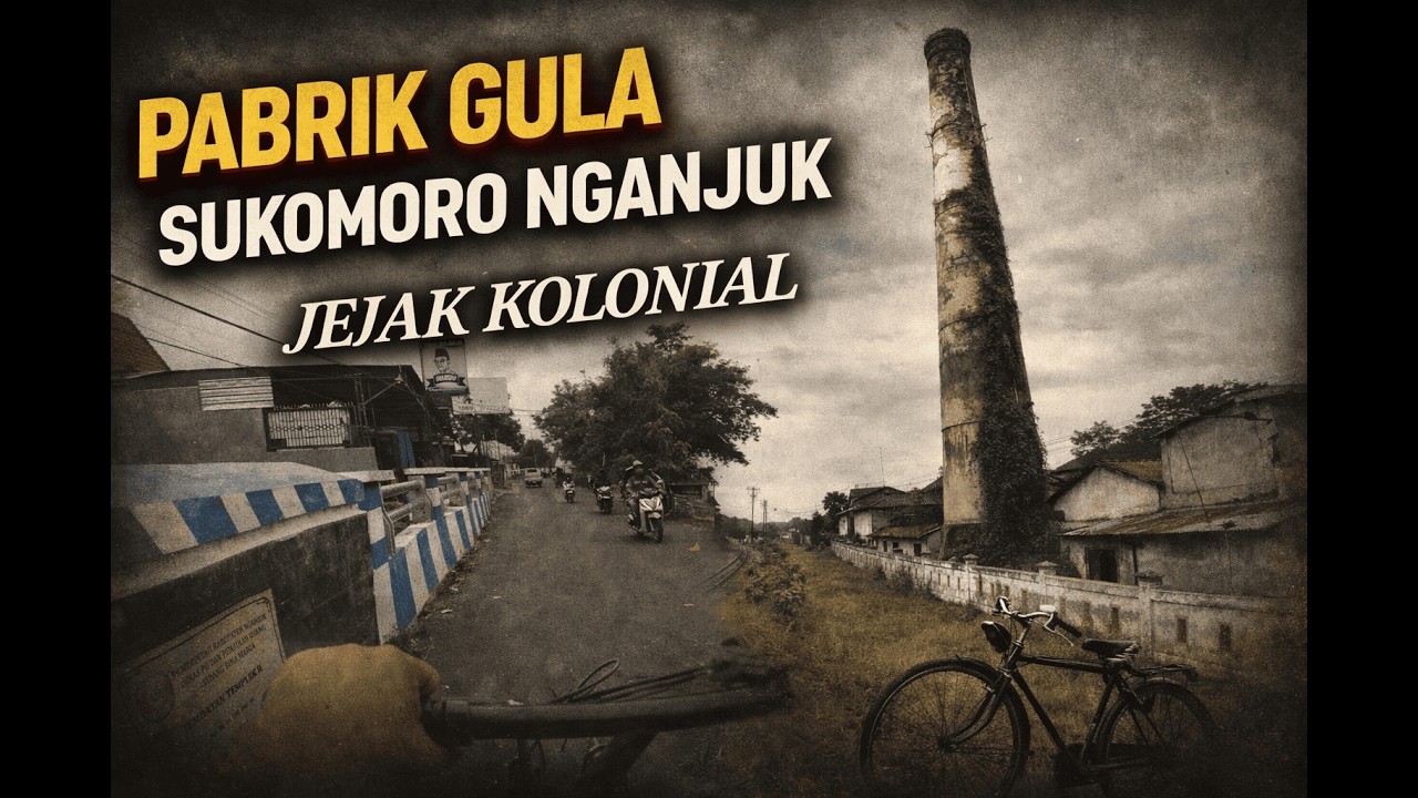 Pabrik Gula Sukomoro Nganjuk – Jejak Kolonial yang Masih Tersisa (Onthel Trip)