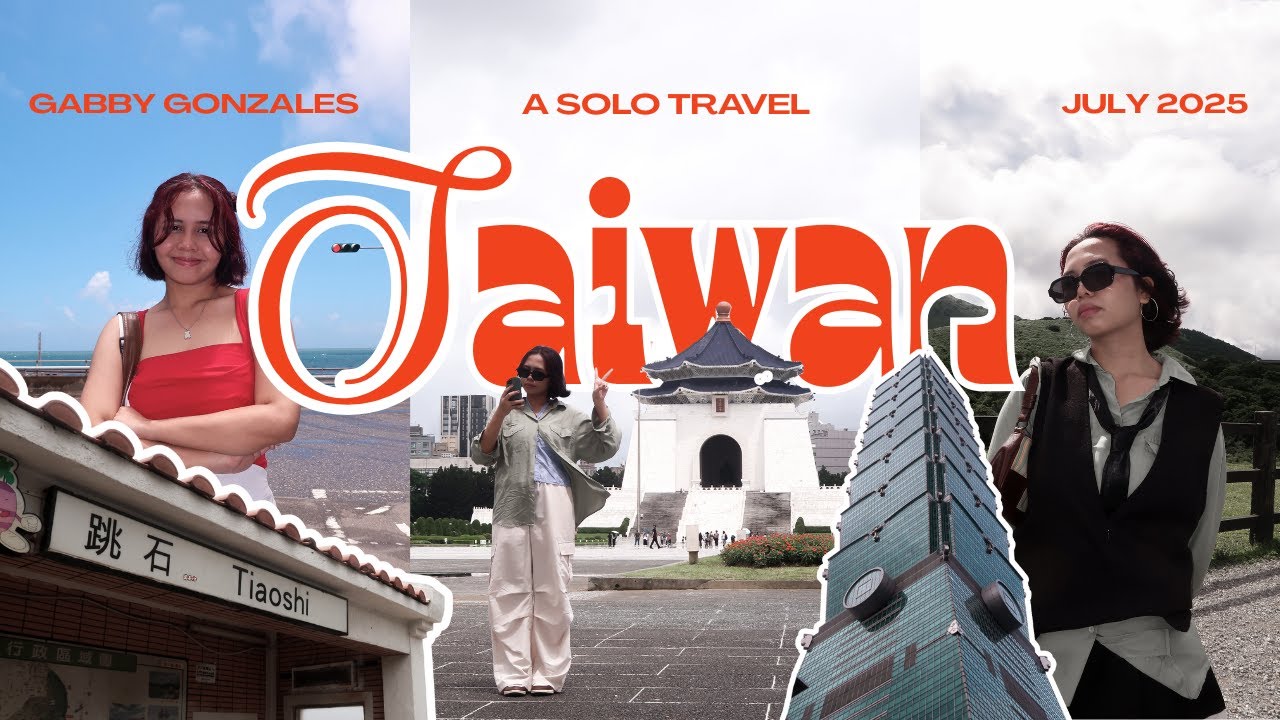 FIRST SOLO TRAVEL! | Taiwan [JULY 2025]