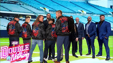 The Inner Circle Vs The Pinnacle Stadium Stamped Full Match Highlights AEW Double Or Nothing 2021