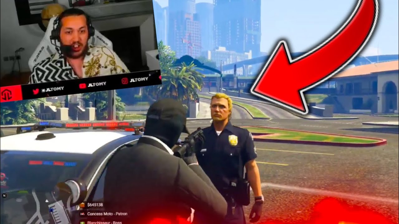 JLTomy FAIT une PAUSE de FlashLand !?! IL BRAQUE UN FLIC … Best Of