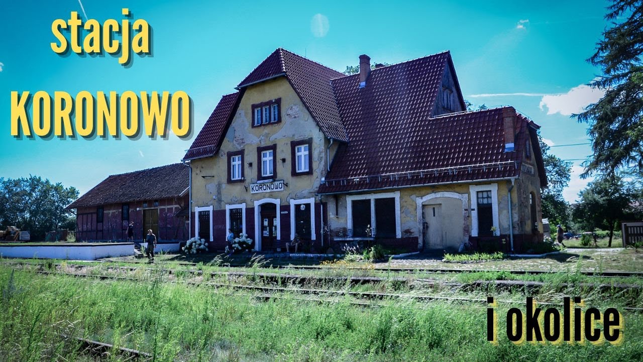 Nieczynna linia kolejowa nr 241, cz. 1 - stacja Koronowo i okoliczne wiadukty z @Mytuitam