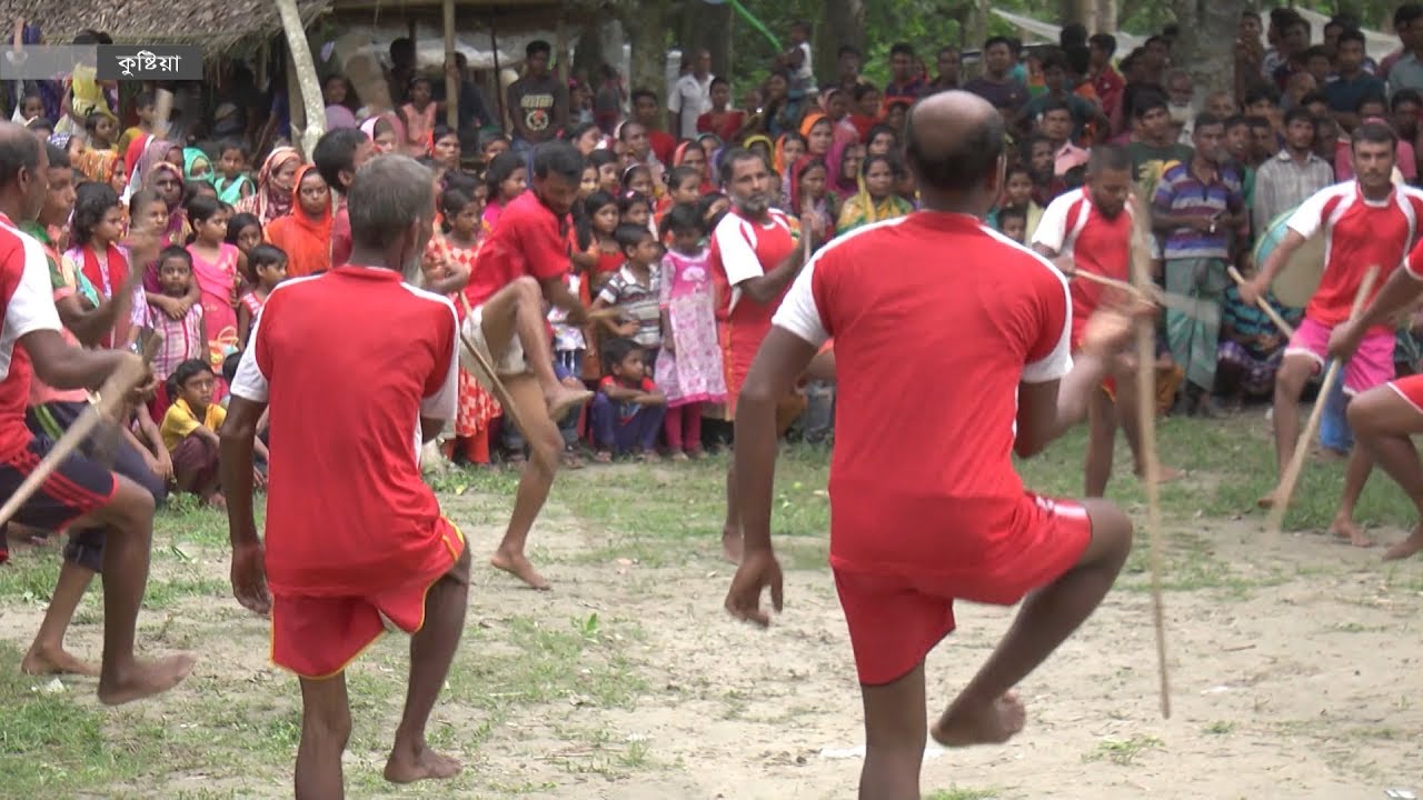 bangladeshi latest tv news গ্রাম বাংলার ঐতিহ্যবাহী লাঠি খেলা | Grameen Khela | Somoy TV