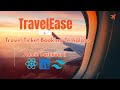 TravelEase -  Travel Booking Templates + Admin dashboard - Reactjs, Tailwindcss and Typescript