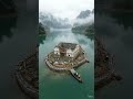They Turned a Barren Island Into This Masterpiece #houseconstruction #timelapse #shorts