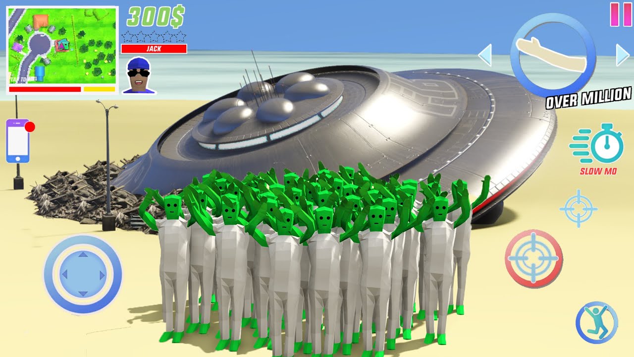 Когда инопланетяне посетят Землю | Dude Theft Wars GTA V