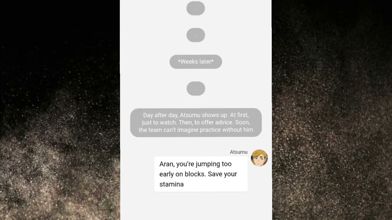 Atsumu has a fainting disorder! | AU #textstory | @Tigerca13