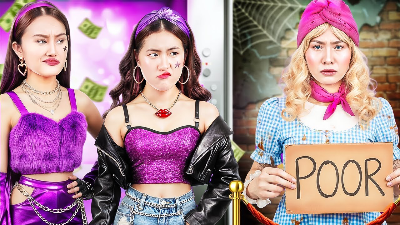 Бедная Мама Барби Спасает Bratz После Того, Как Они Пошли За Богачом