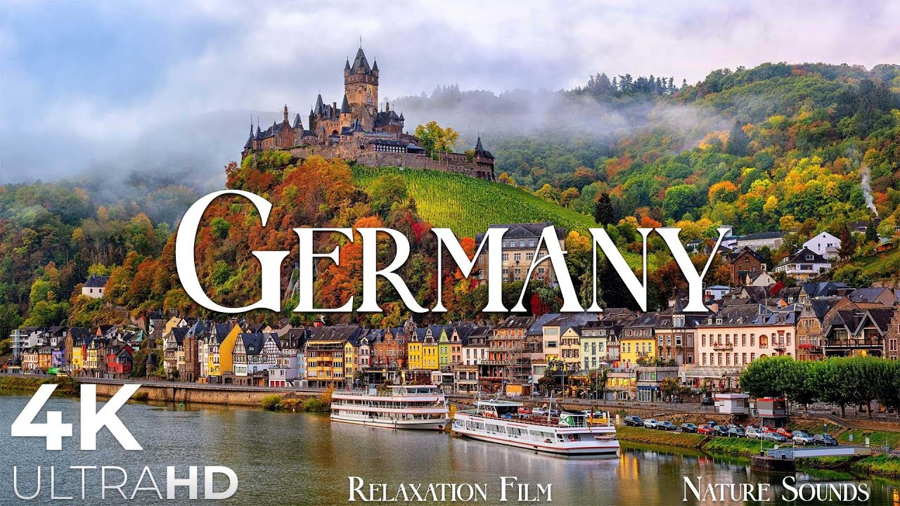 ⁣Germany • Relaxation Film • Peaceful Relaxing Music • Nature 4k Video UltraHD