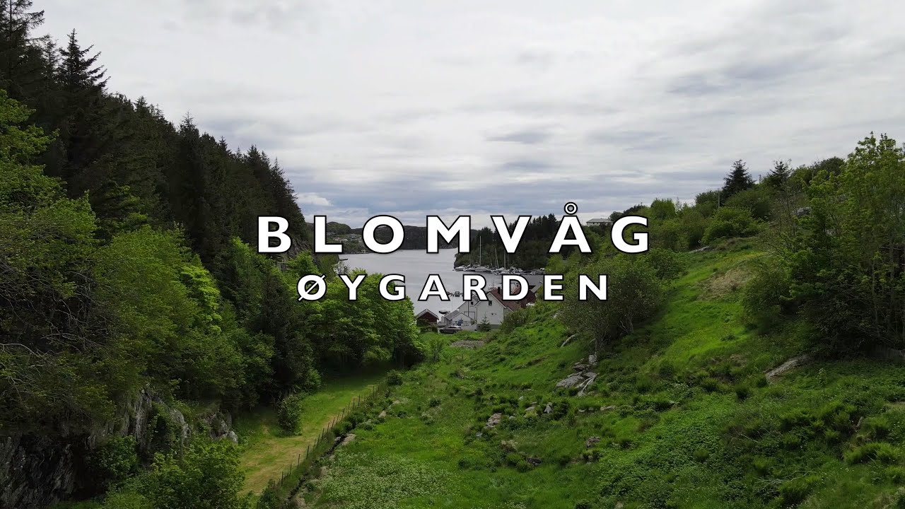 NORWAY, Blomvåg by Drone (4K)