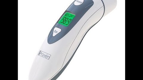 Medical Ear Thermometer with Forehead Function - iProven DMT-489