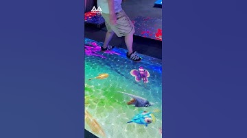 LED interactive floor tile screen#MileStrong #leddisplay #ledscreen #leddisplaymanufacturer