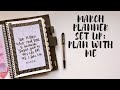March Planner Set Up | Plan with Me | Creative Faith &amp; Co.