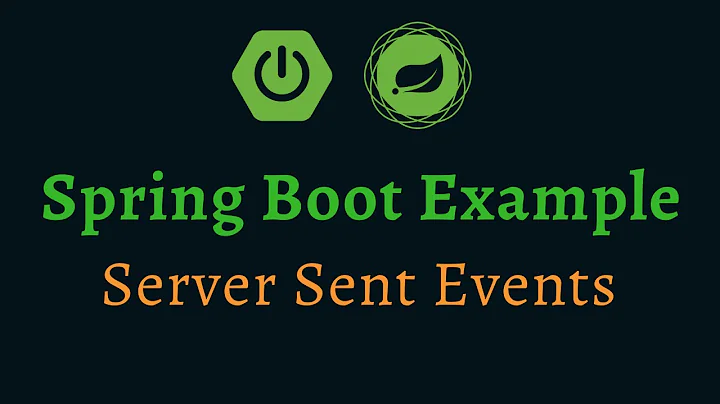 Spring Boot Server Sent Events Example | Unidirectional Streams | Tech Primers