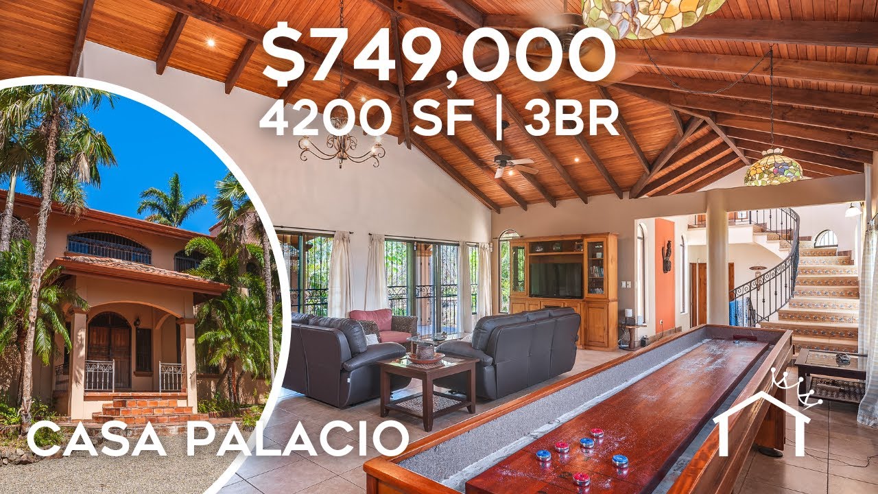 Epic Costa Rica Real Estate Casa Palacio Playa Junquillal