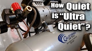 California air tools advertises many of their compressors as being
"ultra quiet". just how quiet is quiet"? the answer to this question
and m...
