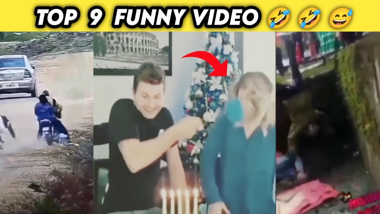 top 9 most funny🤣😜😝 video #top9 #funnyvideo #comedy #comedyvideo #funny ...