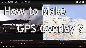 How to make GPS overlay by using Virb Edit