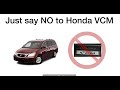 Disable that pesky Honda VCM on your odyssey