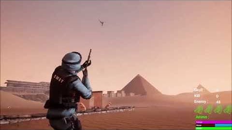 Unreal Engine : shotgun test 2 experimental.