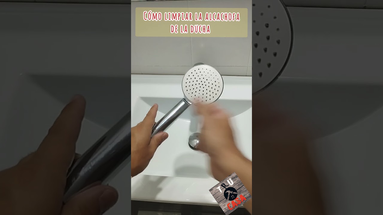 Haz esto para limpiar la alcachofa de la ducha fácilmente ⚠️ #bricolaje  #bricolage #tutorial 