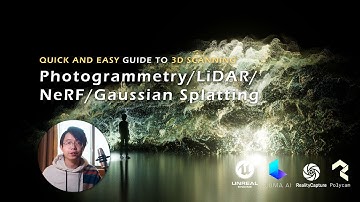 Quick Easy Guide to 3D Scanning (Photogrammetry, LiDAR, NeRF, and Gaussian Splatting)