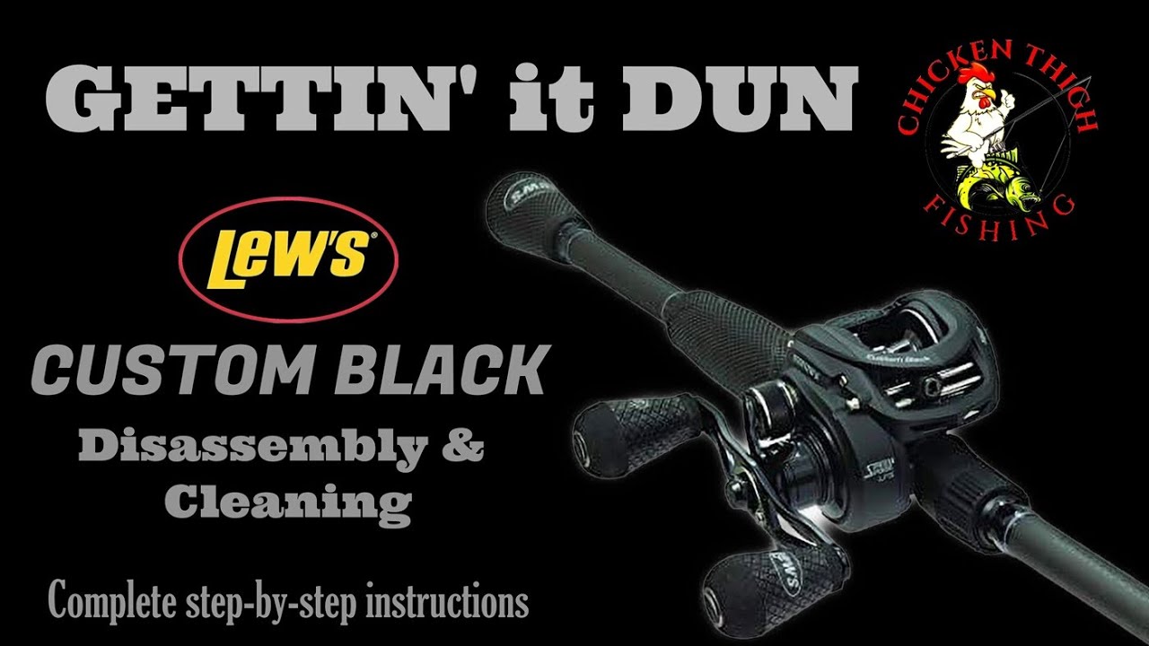 Team Lew's Custom Black Spinning Combo