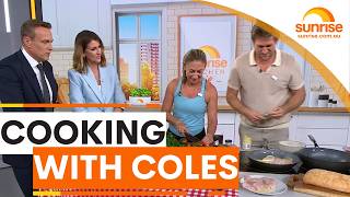 Curtis Stone's surprise supermarket cooking challenge | Sunrise