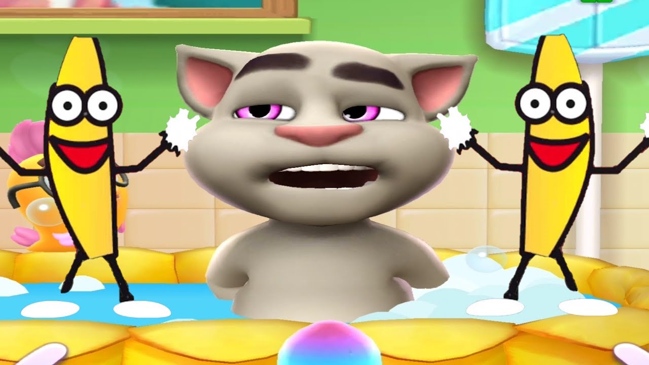 Я БАНАН МОЙ ГОВОРЯЩИЙ КОТ ТОМ 2 ПОЕТ ИГРА YouTube