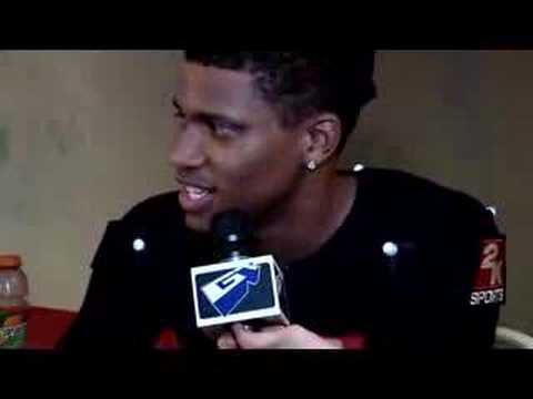 NBA 2K8 Rudy Gay and Chris Paul Interview