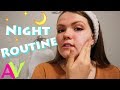 Back To School COLLEGE Night Routine! / Aud Vlogs