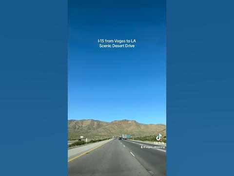 I-15 Vegas to LA😍 #vegas #losangeles #nevada #california #i15 #roadtrip ...